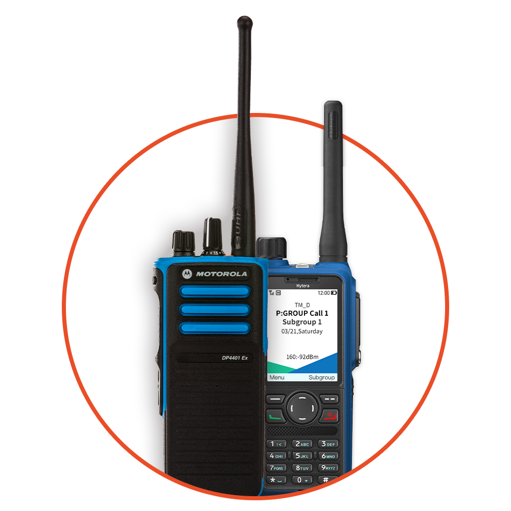 atex radios - hire page