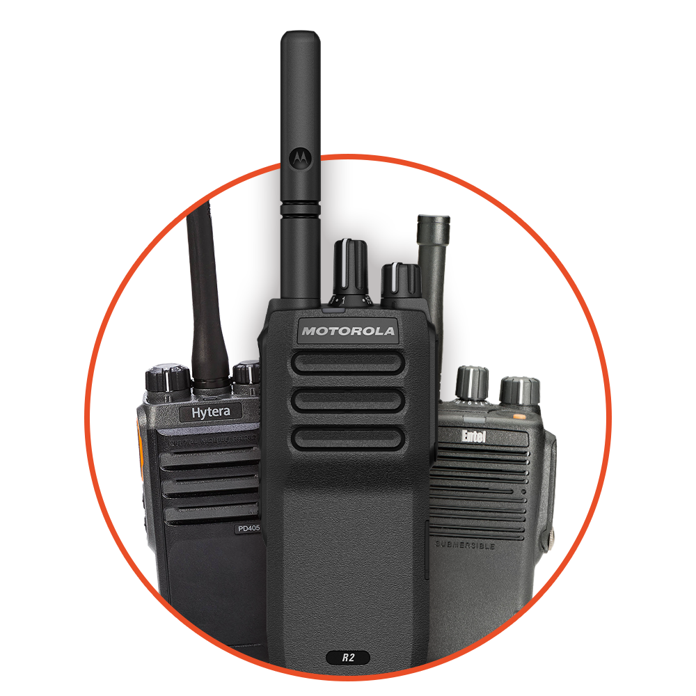 radios - hire page