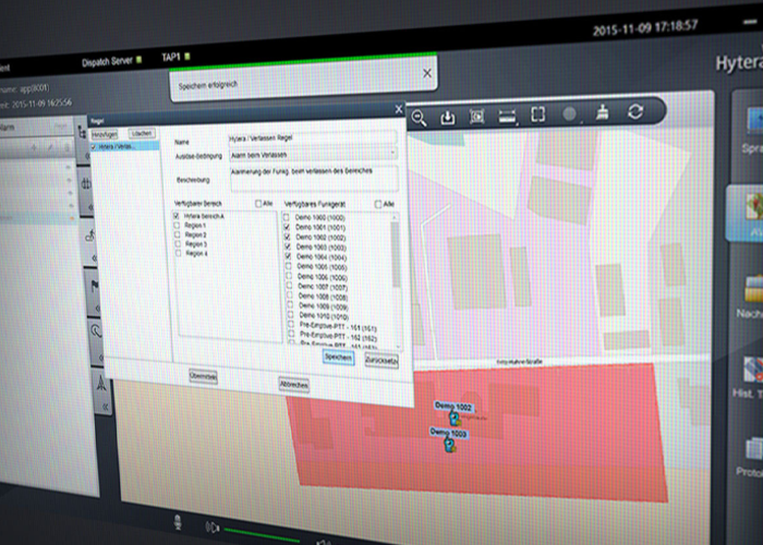 The Hytera TETRA DWS Dispatcher Overview