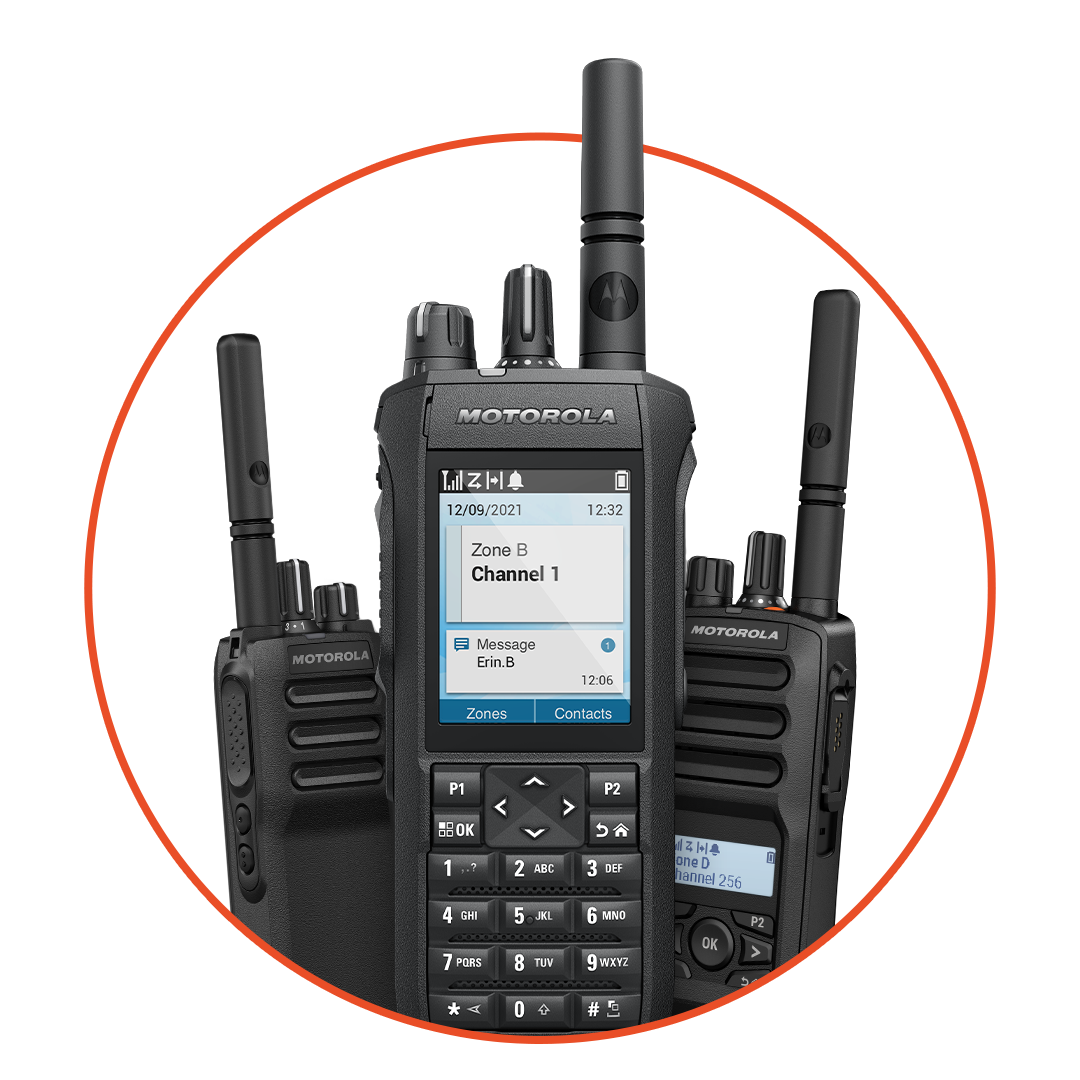 Motorola Two Way Digital Radios